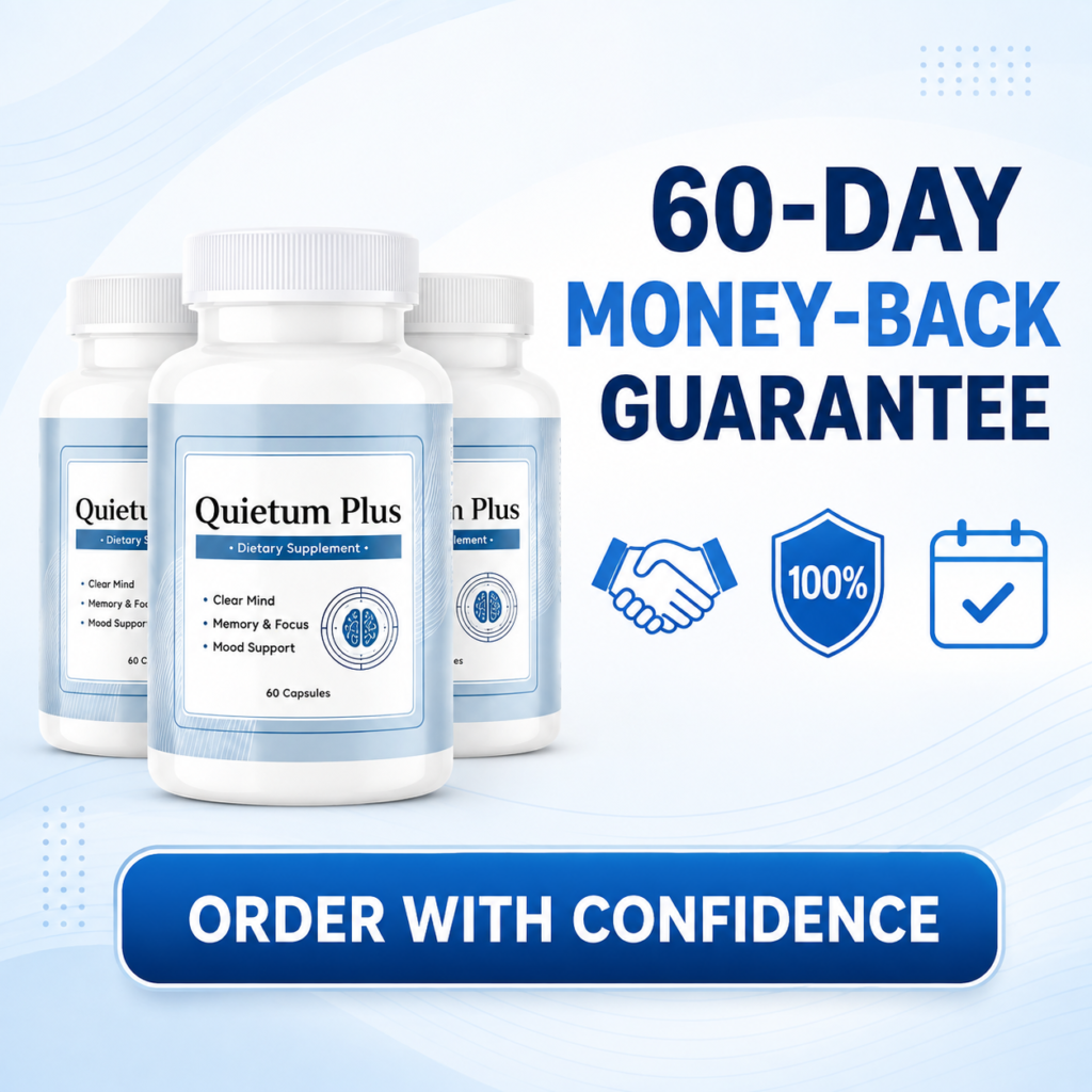 60 Day Money Back Guarantee With Quietum Plus